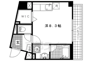 京都紙屋川M【310号室】の間取り