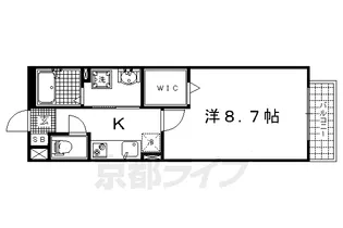 グランドール【1階】の間取り