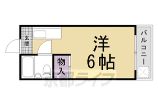 コーポラス前田【305号室】の間取り