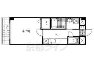 クリザンテーム 山本Ⅱ【1階】の間取り