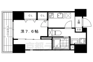 1Kの間取り画像