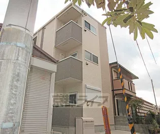 京都府京都市山科区椥辻西浦町【アパート】の外観