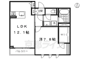 シャーメゾンリベルテ【306号室】の間取り