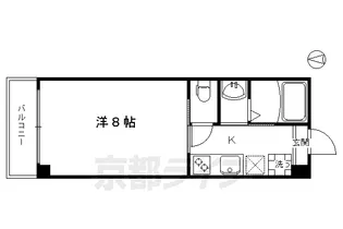 アクアフロント梅小路【2階】の間取り