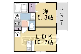 North Crillon【2階】の間取り