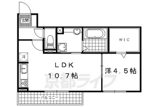 リバーサイド浪漫【1階】の間取り