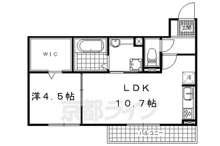 リバーサイド浪漫【2階】の間取り