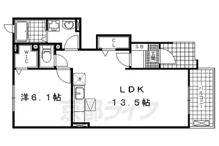 カーサKeiⅢ【103号室】の間取り