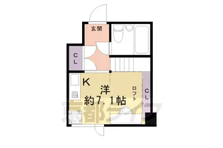 GRAND LATTICE Sayamachi【202号室】の間取り