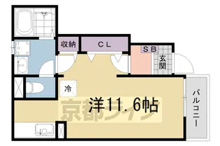 ラ フォンテ【1階】の間取り