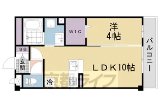 CHAINON城南【2階】の間取り