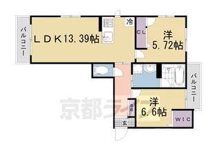 シャーメゾン ヴェール・フォーレ【3階】の間取り