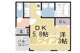 ポラリス【1階】の間取り