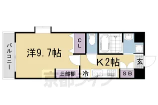 メゾン・コパン【1階】の間取り