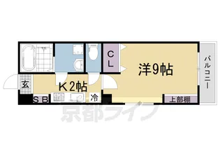 メゾン・マロン【1階】の間取り