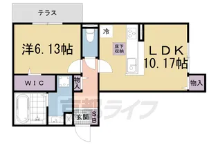 「FloriaⅡ」【1階】の間取り
