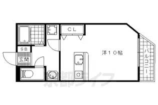 フェイム瀬田【205号室】の間取り