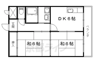 ステージハウス万石【4階】の間取り