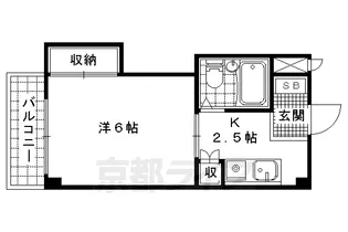 SAKIZO東野ビル【4階】の間取り