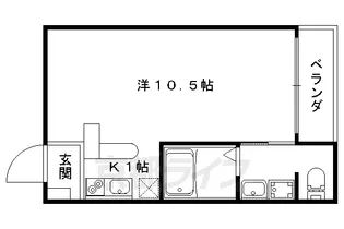 アクシス【202号室】の間取り