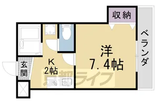 エクセレント山田【305号室】の間取り