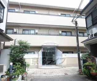 京都府京都市山科区安朱馬場ノ東町【マンション】の外観