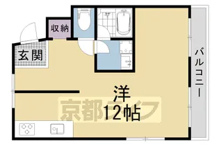 レジデンス中川【302号室】の間取り