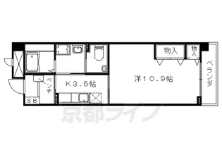 洛和ホーム 音羽の里【6階】の間取り
