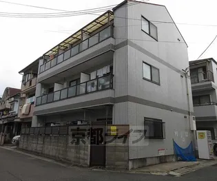 京都府京都市山科区西野岸ノ下町【マンション】の外観