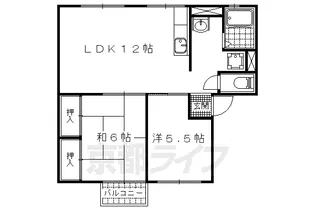 パストラル西野【101号室】の間取り