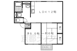 パストラル西野【102号室】の間取り