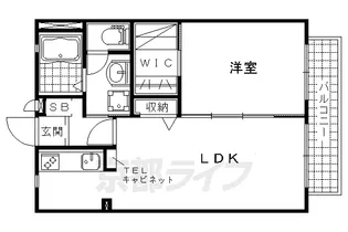 シャーメゾン矢倉【2階】の間取り