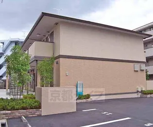 京都府京都市山科区勧修寺縄手町【アパート】の外観