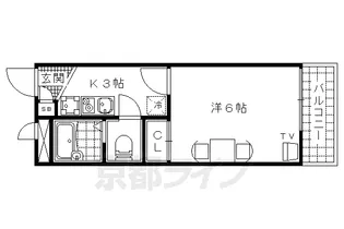 レオパレスPremier【101号室】の間取り