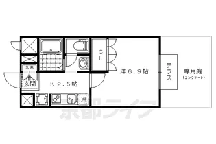 K‐ハウス【2階】の間取り