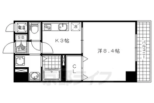 グレース大嘉【1階】の間取り