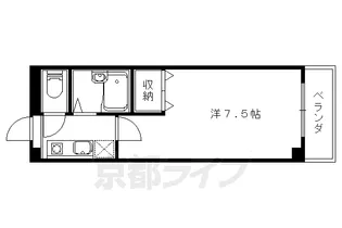 パルシティ大津【311号室】の間取り