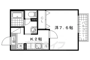 グリーンハイツ【2階】の間取り