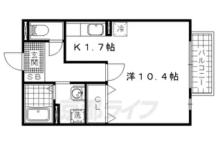 グリーンハイツ【1階】の間取り