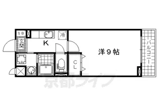 ボヌール アヴニール Ⅱ【1階】の間取り