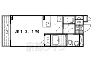 ブリリアント テラス【101号室】の間取り