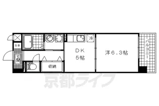 シカタ シャンブレットⅠ【1階】の間取り