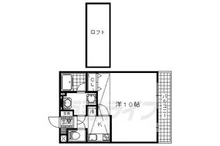 パトリ・サワ【3階】の間取り