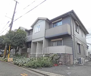 京都府京都市北区等持院南町【アパート】の外観