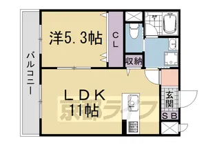 ON THE ROAD【1階】の間取り