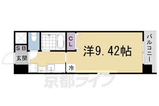 セトルはまおおつ【1001号室】の間取り