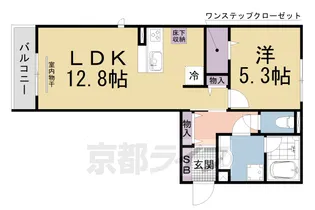 シュレイル【1階】の間取り