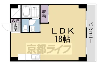 第16洛西ハイツ瀬田【2階】の間取り