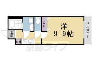 メゾン・アイビー【5-B号室】の間取り