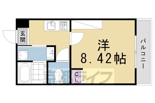Rilassa APM【303号室】の間取り